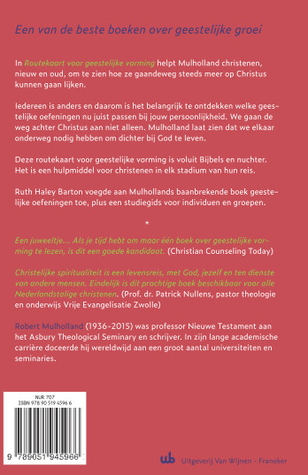 Routekaart voor geestelijke vorming achterkant
