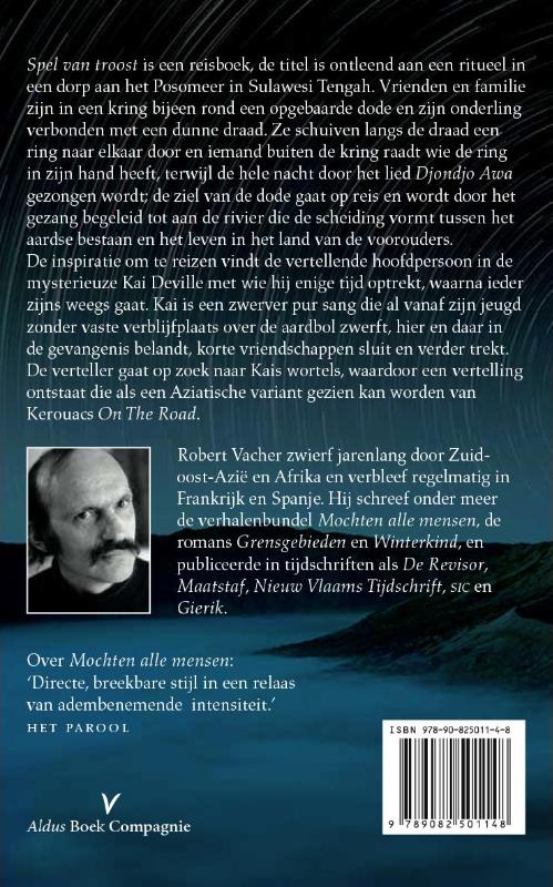 Spel van troost achterkant