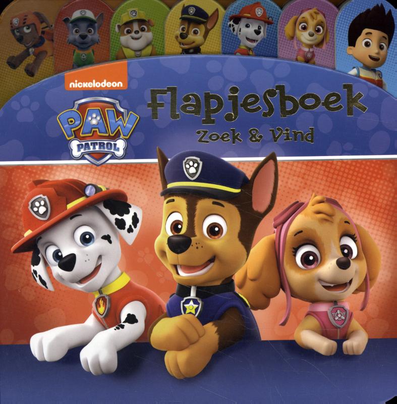 Flapjesboek zoek & vind / Paw Patrol