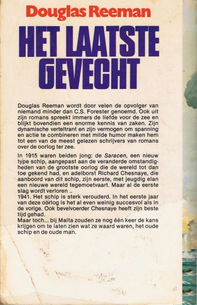 Het laatste gevecht Het laatste gevecht achterkant