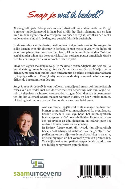 Snap je wat ik bedoel? Snap je wat ik bedoel? achterkant