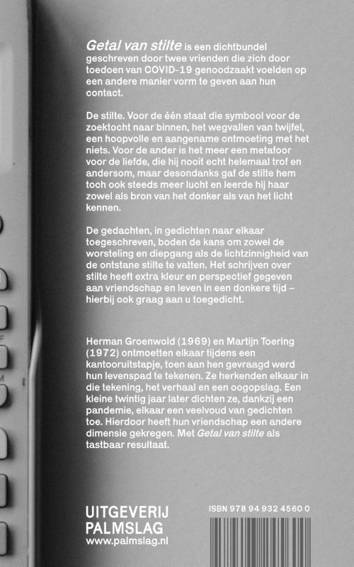 Getal van stilte Getal van stilte achterkant