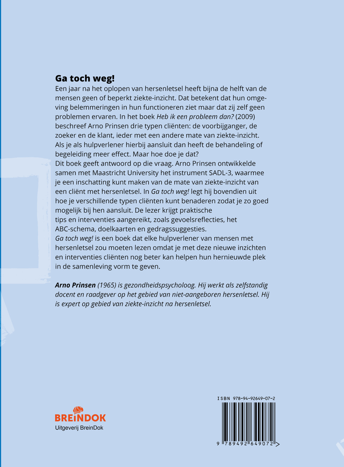 Ga toch weg! achterkant