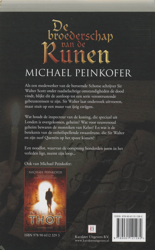De broederschap van de Runen achterkant