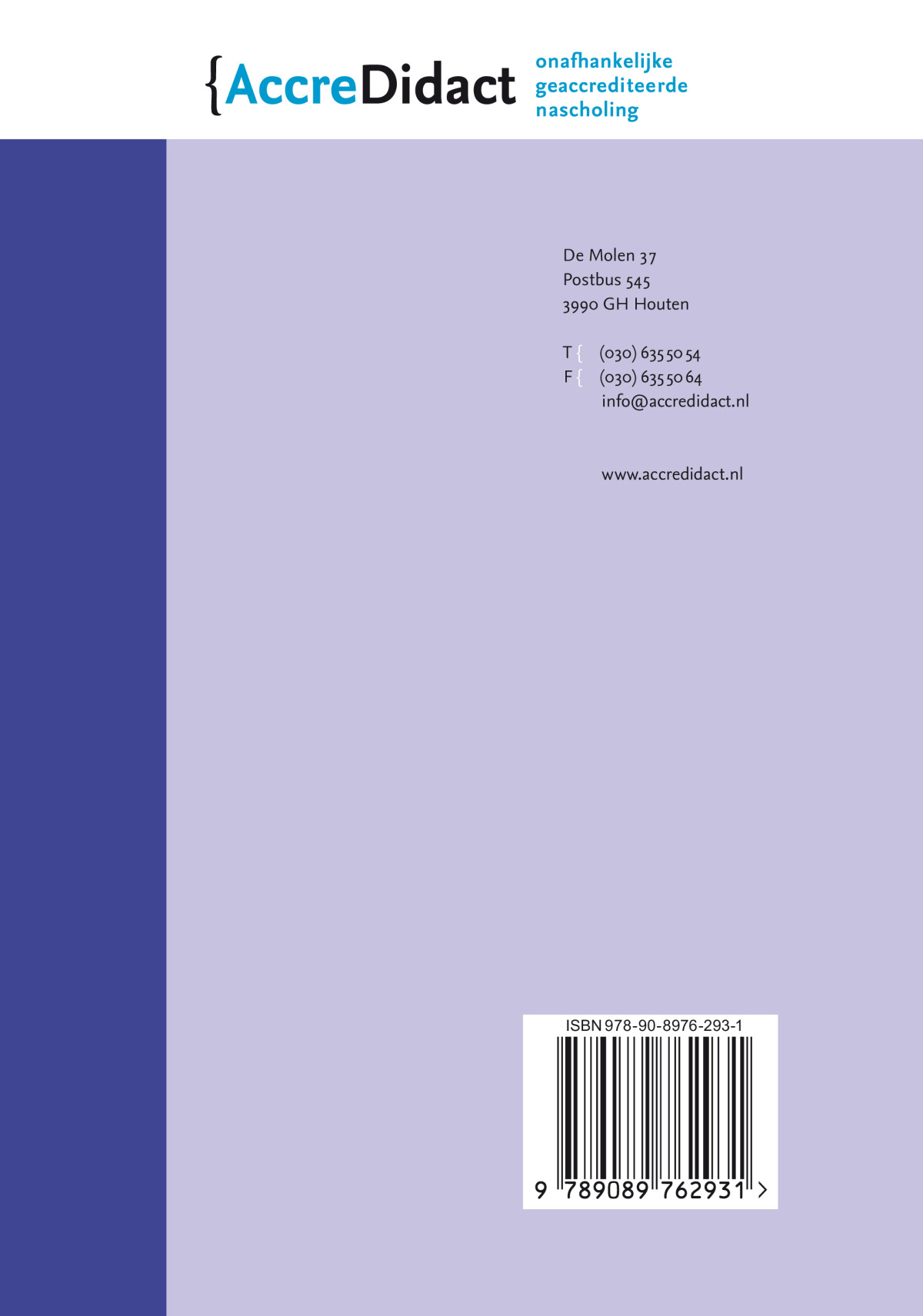 Orthodontie en de algemeen practicus / AccreDidact Tandartsen / 2018,3 achterkant