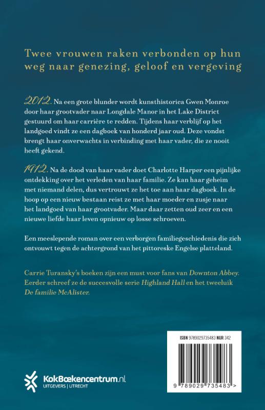 Het dagboek van Longdale Manor achterkant