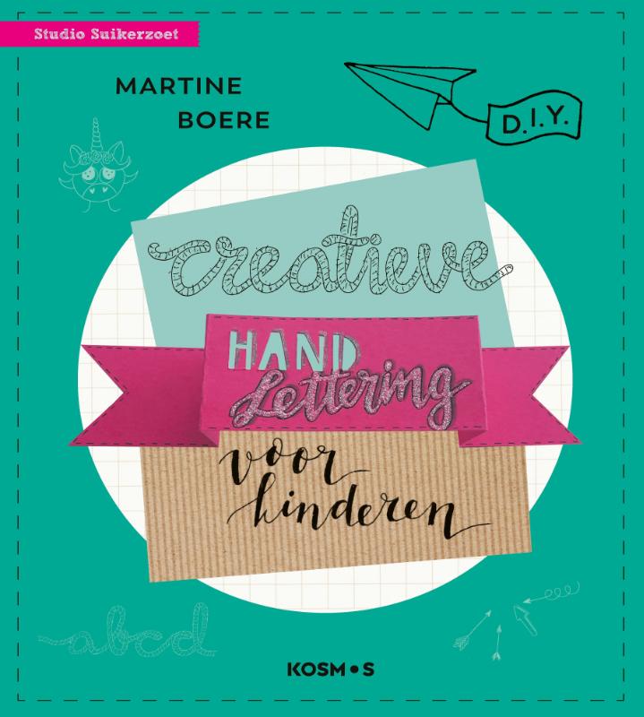 boekenbalie_9789043921770_cover DIY creatieve handlettering projecten voor kinderen / Studio Suikerzoet