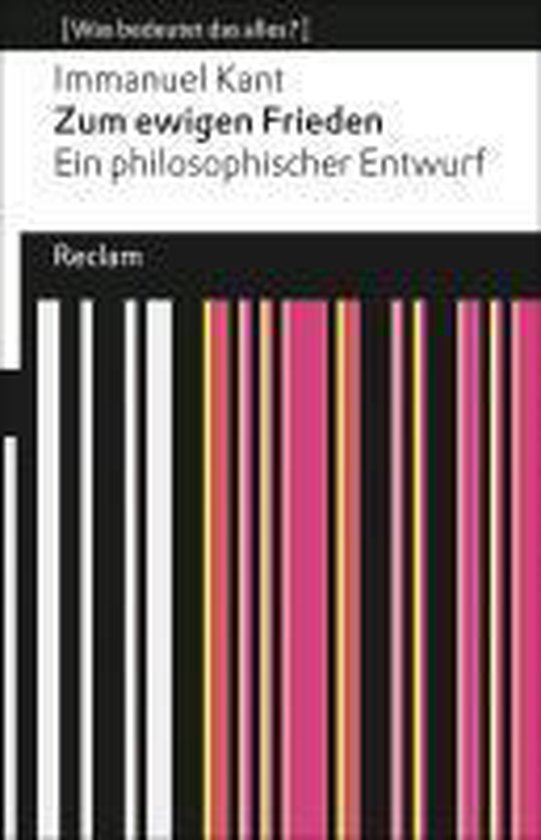 Zum ewigen Frieden