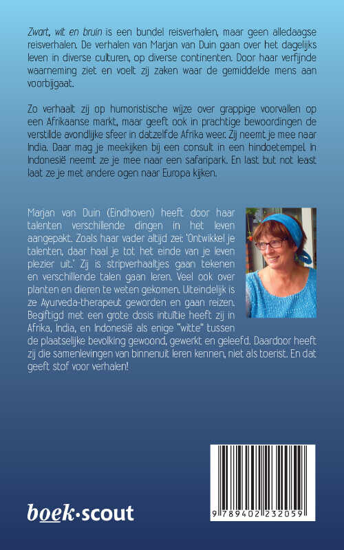 Zwart, Wit en Bruin achterkant
