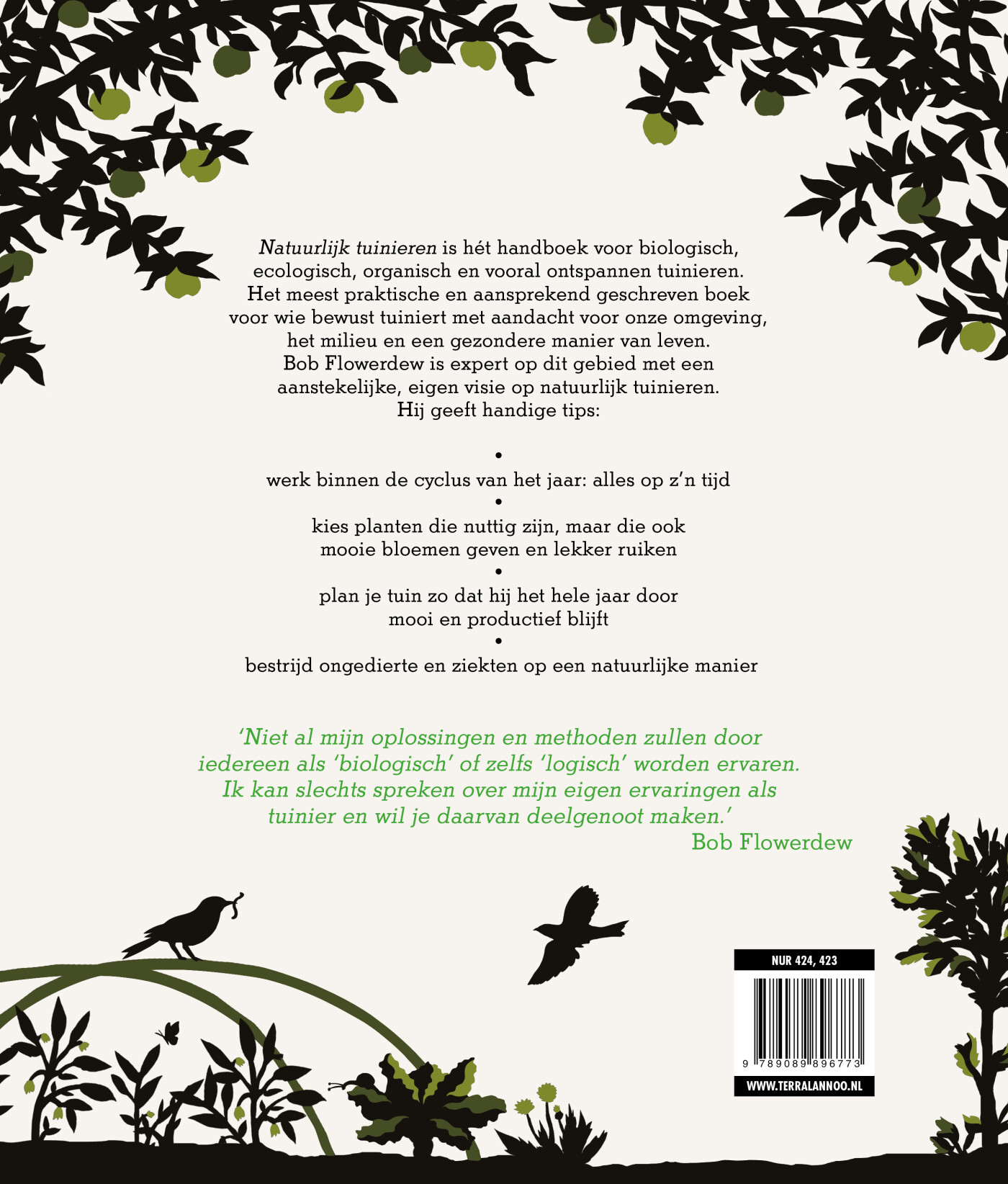 Natuurlijk tuinieren achterkant
