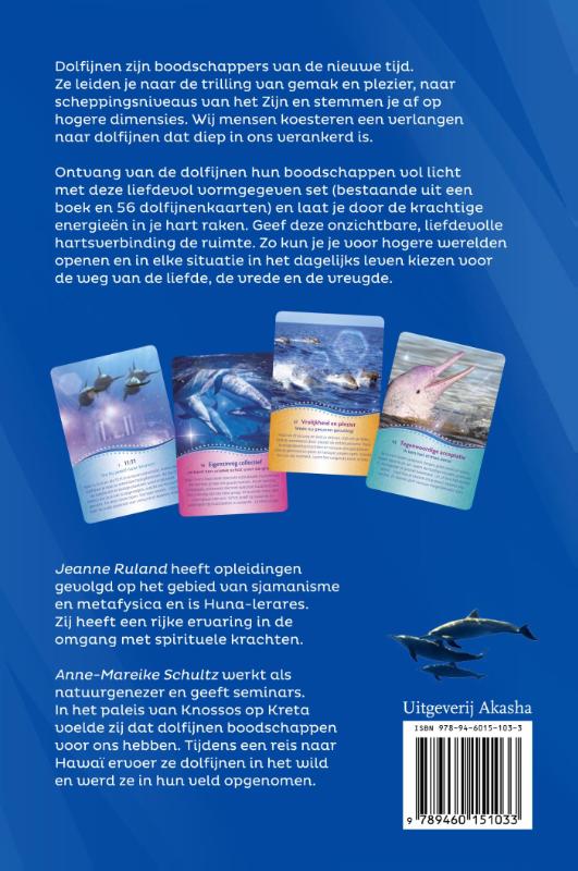 Dolfijnen - boodschappen vol licht achterkant