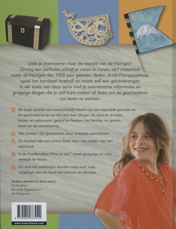 De Vikingen / Bezoek aan het verleden achterkant