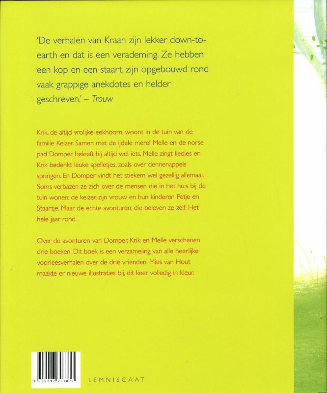 Ik ben Krik, Krik ben ik Ik ben Krik, Krik ben ik achterkant