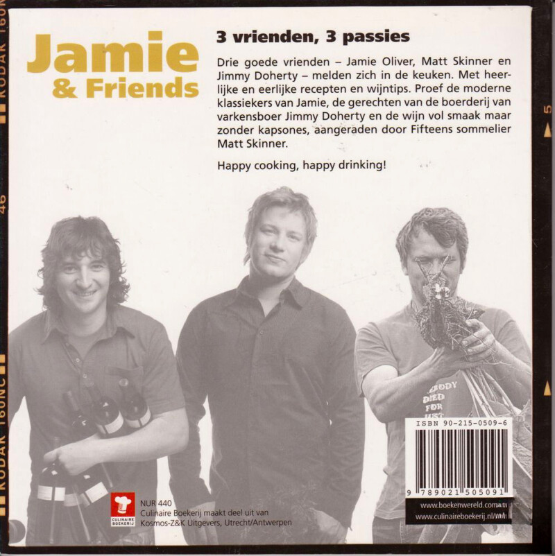 Jamie & Friends achterkant