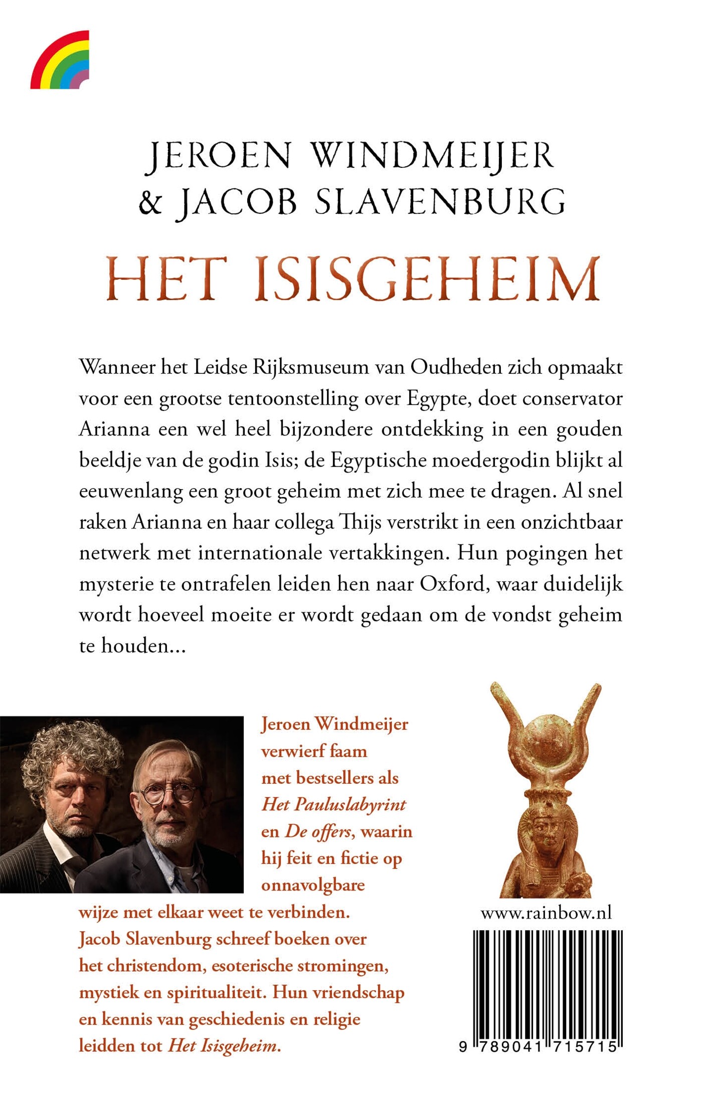 Het Isisgeheim achterkant