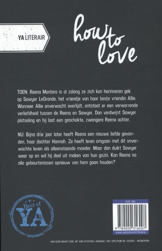 How to love achterkant