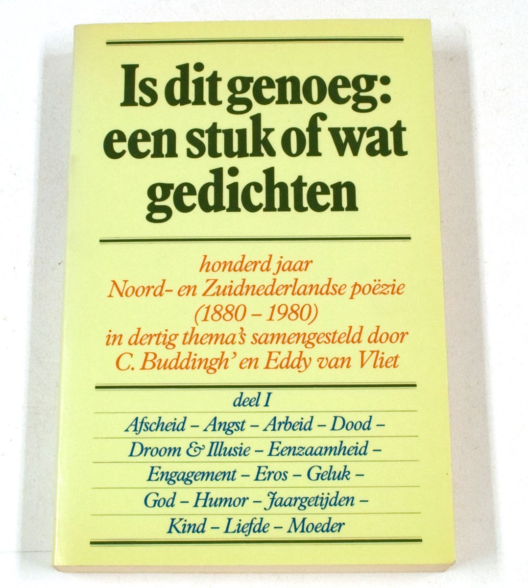 boekenbalie_9789010034748_cover Is dit genoeg: een stuk of wat gedichten 1