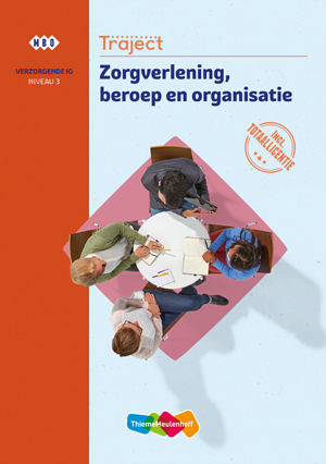 boekenbalie_9789006952865_cover Traject Combipakket Zorgverlening beroep en organisatie niv 3 boek en totaallicentie 1 jaar