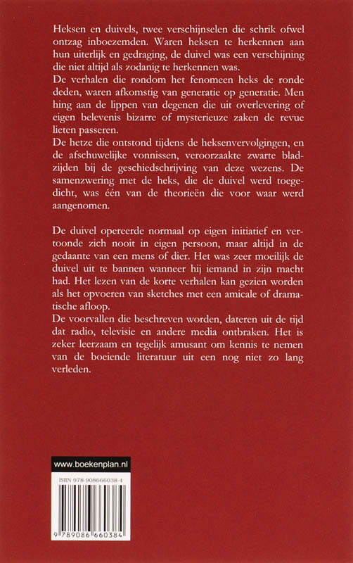 Heksen en duivels in de beide Limburgen achterkant
