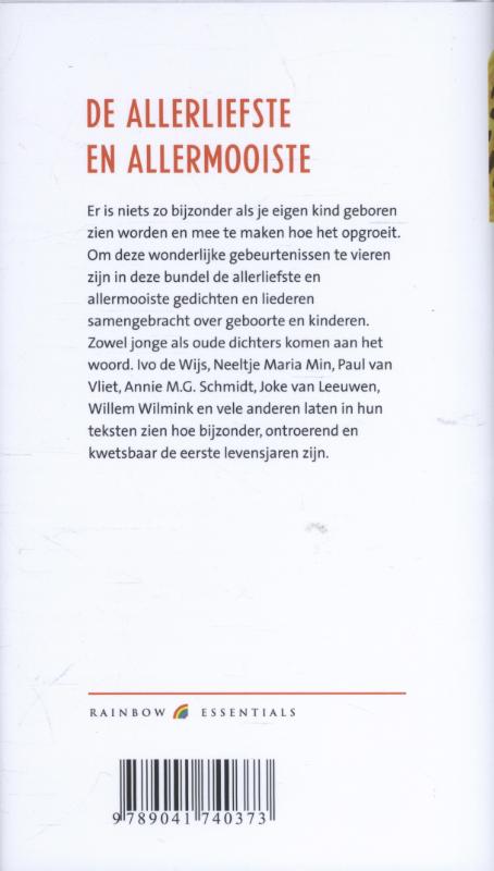 De allerliefste en allermooiste / Rainbow essentials / 38 De allerliefste en allermooiste / Rainbow essentials / 38 achterkant