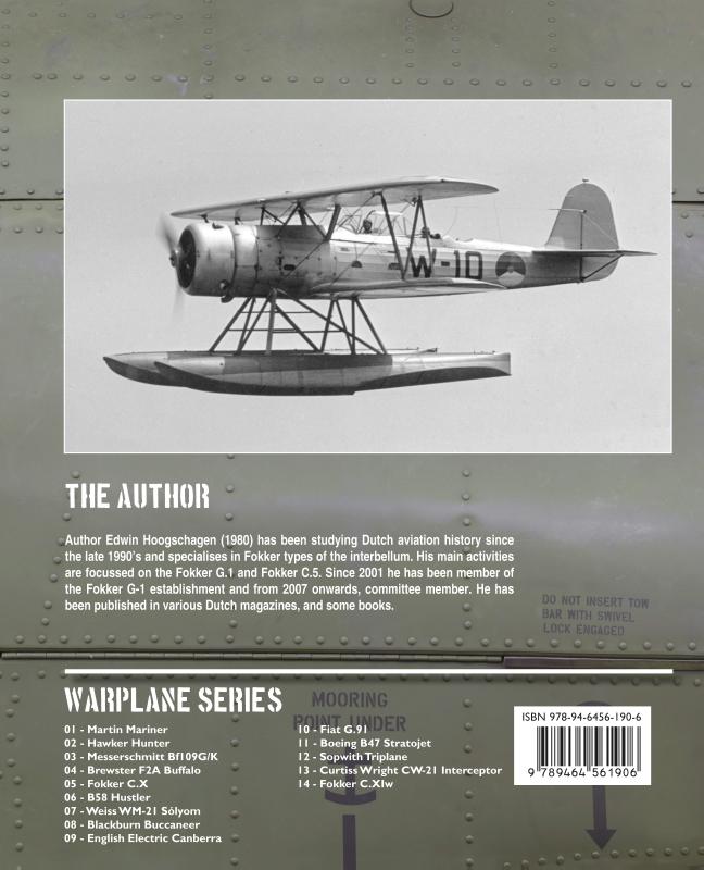 Fokker C.11w / Lanasta - Warplane achterkant