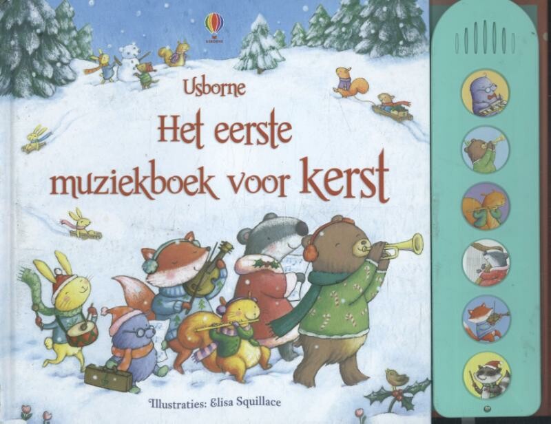 Het eerste muziekboek voor kerst