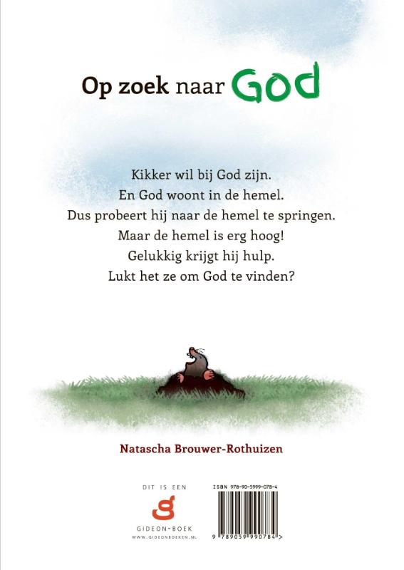 Op zoek naar God Op zoek naar God achterkant
