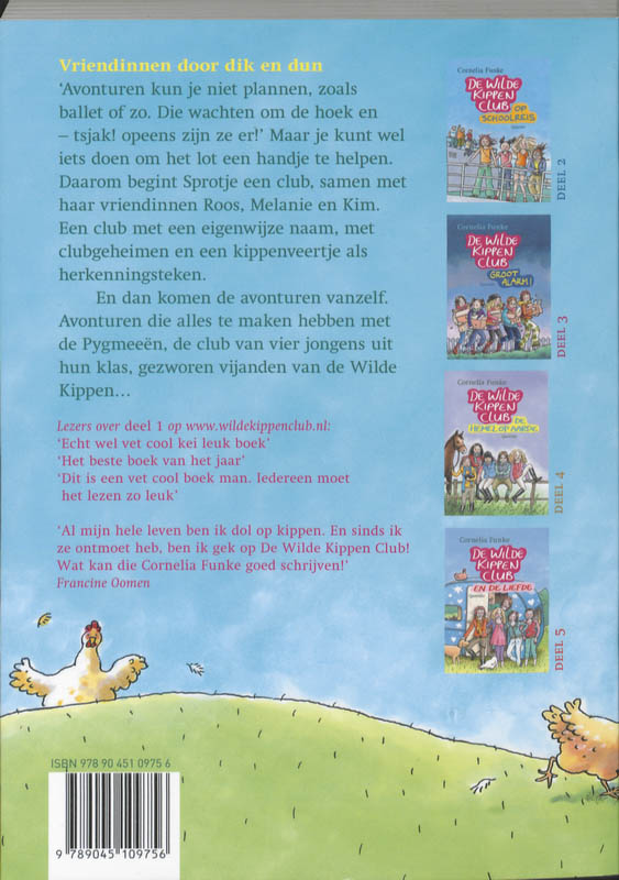 De Wilde Kippen Club / De Wilde Kippen Club / 1 achterkant