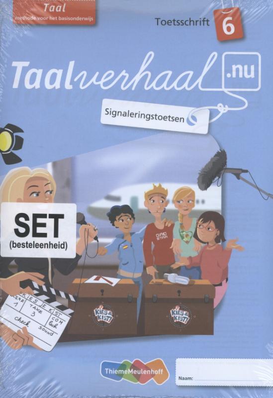 boekenbalie_9789006614206_cover 6 / Taal 5 exemplaren Toetsschrift 6 / Toetsschrift / Taalverhaal.nu