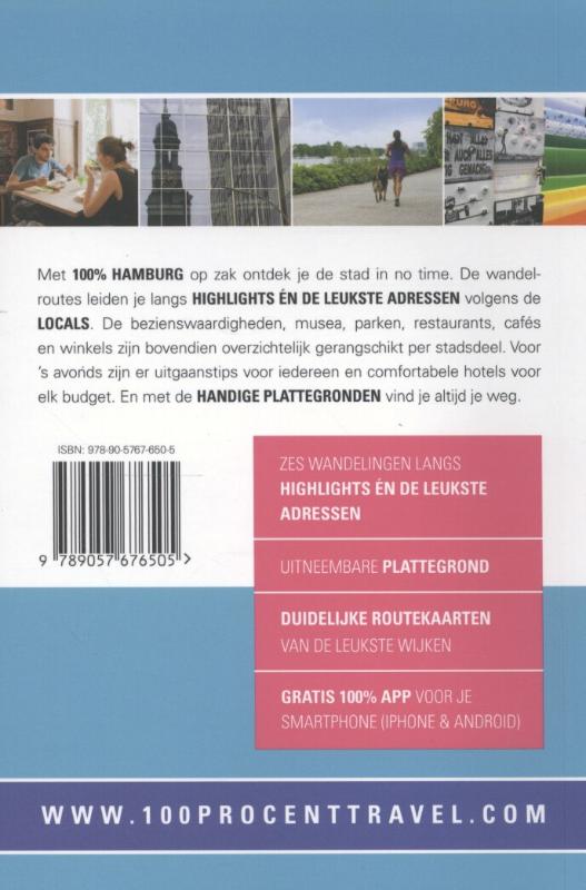 100% stedengidsen - 100% Hamburg achterkant