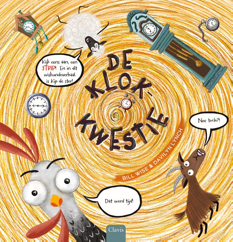 De klokkwestie / Grappige rekenraadsels in stripvorm