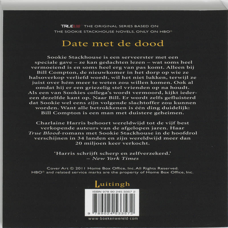 Date Met De Dood - Incl Dvd achterkant