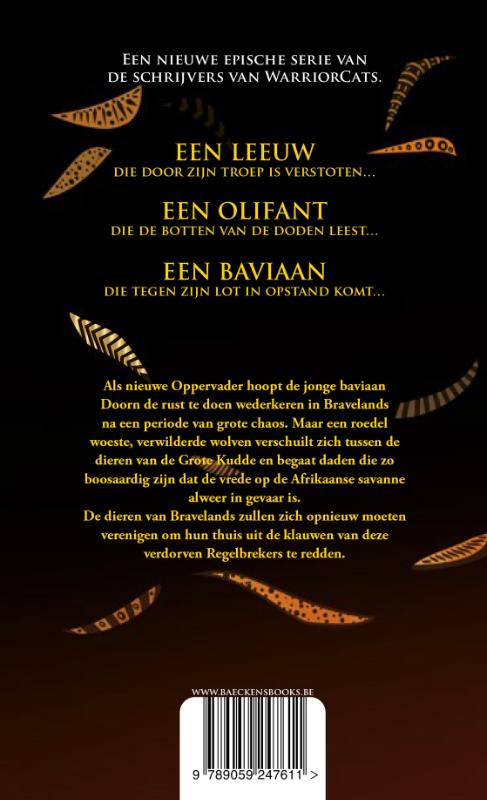 De zielvreters / Bravelands / 5 achterkant