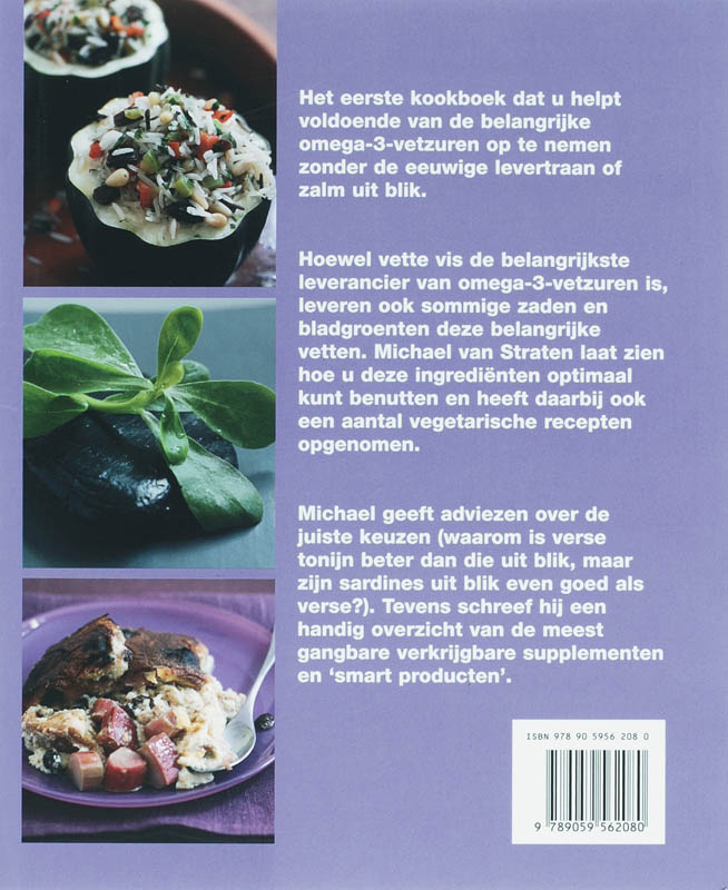 het Omega 3 Kookboek achterkant