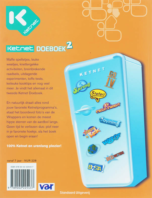 Ketnet doeboek 2 achterkant