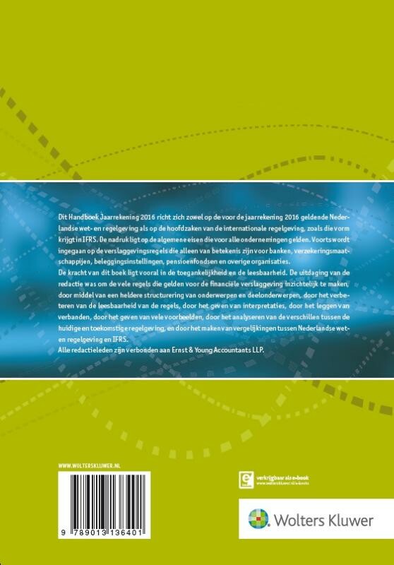 Handboek Jaarrekening 2016 achterkant