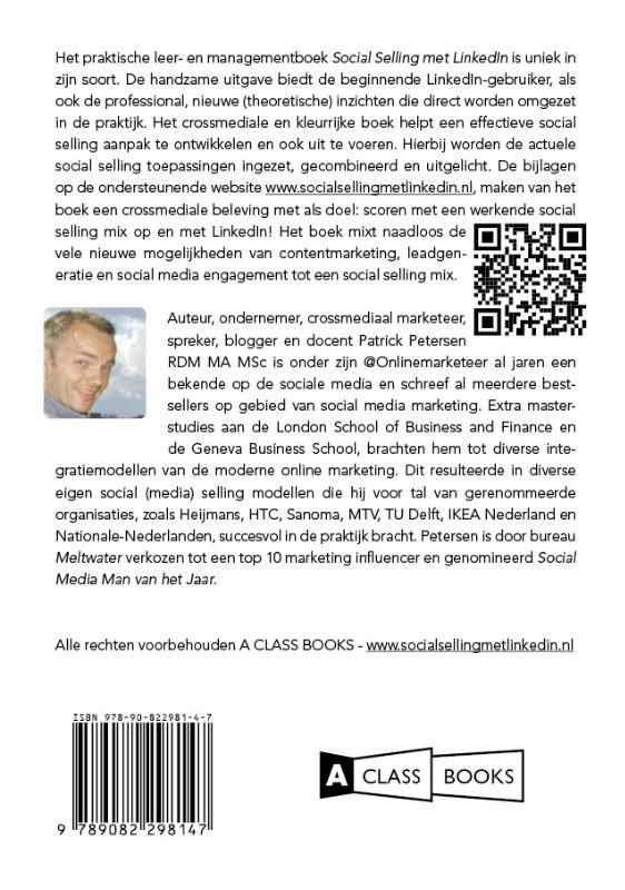 Social selling met LinkedIn achterkant