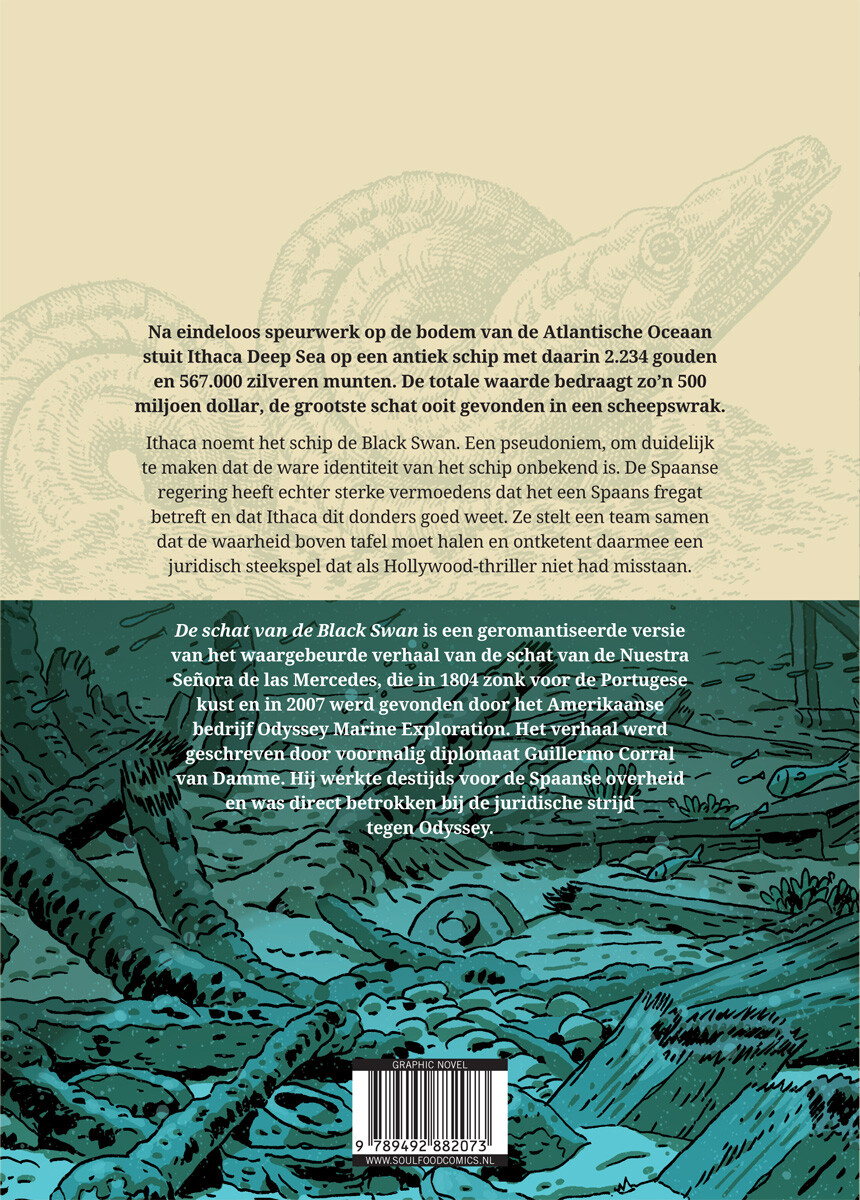 De schat van de Black Swan achterkant