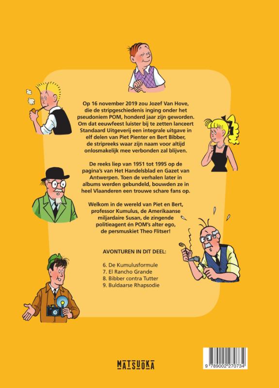 Piet Pienter en Bert Bibber Integrale 2 / Piet Pienter en Bert Bibber / 2 achterkant