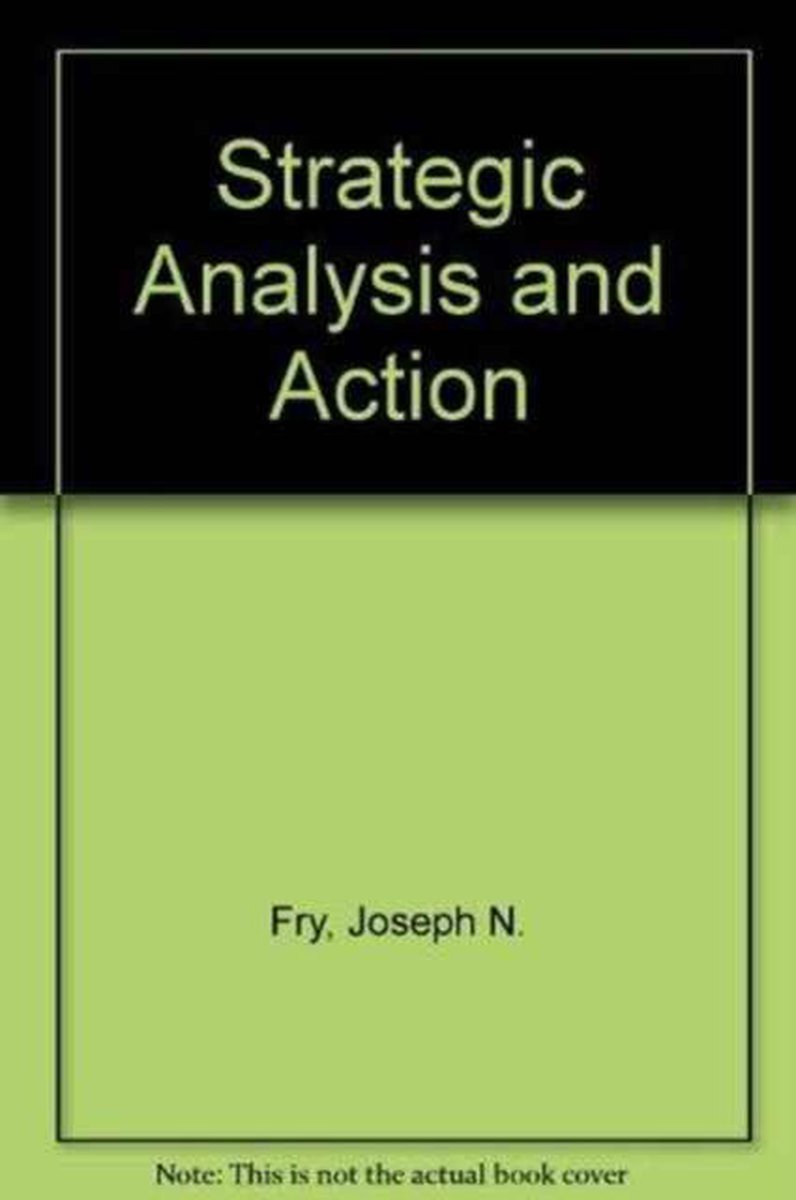 Strategic Analysis and Action