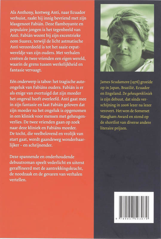 De geheugenkliniek achterkant