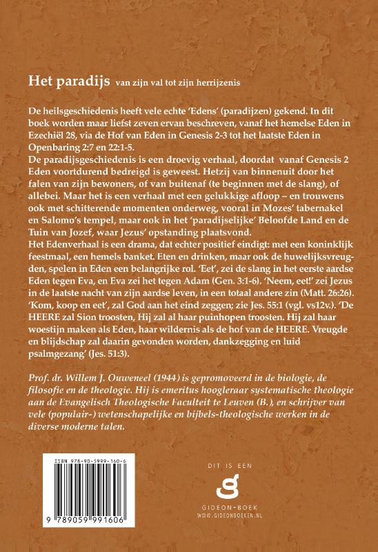 Paradijs, Het achterkant