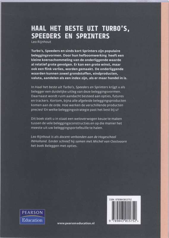 Haal het beste uit Turbo's, Speeders en Sprinters achterkant