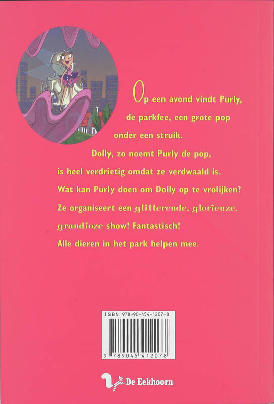 Purly en de grote pop / Purly achterkant