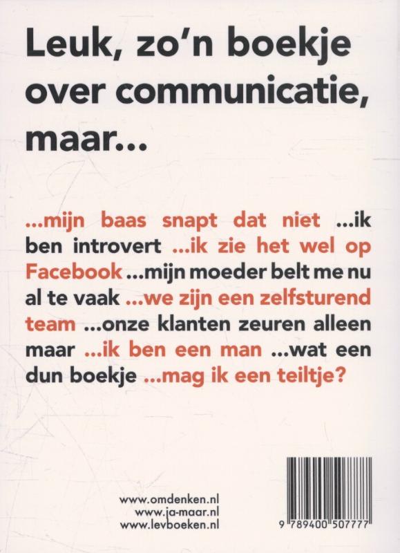 Omdenken in communicatie achterkant