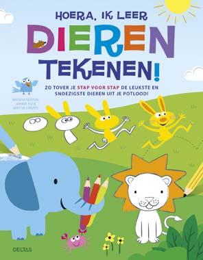 Hoera, ik leer dieren tekenen!