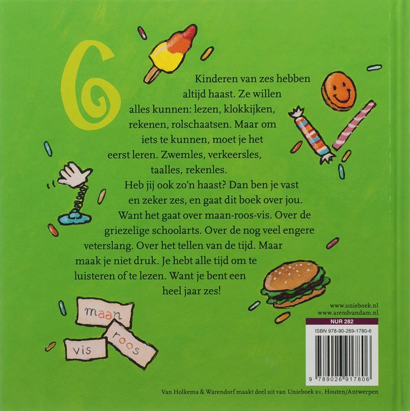 Een heel jaar zes Een heel jaar zes achterkant