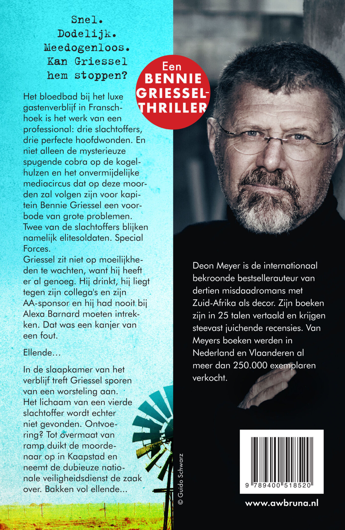 Cobra / Bennie Griessel / 4 achterkant