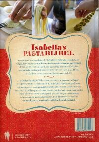 Isabella's pastabijbel achterkant