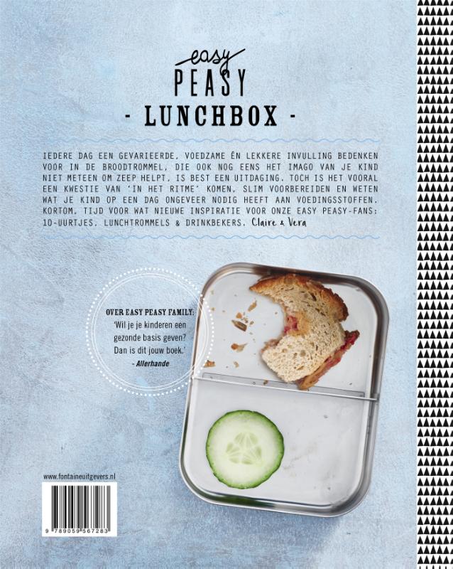 Easy Peasy lunchbox achterkant